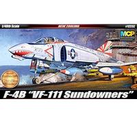 1/48 F-4B VF-111 Sundowners New Tooling #12232 ACADEMY HOBBY MODEL KIT