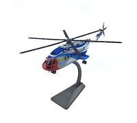 1：48 For AC313 Helicopter Passenger Static Metal Die Casting Simulation Scale Model Aircraft