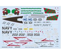 1:48 Grumman F-14A Tomcat Decals for Tamiya D48105 Eduard