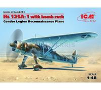 ICM 1:48 - Hs 126A-1 Condor Legion Recon. Plane