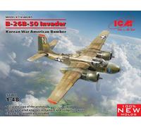 ICM Model B-26B-50 Invader - Korean War American Bomber - 1:48 Scale