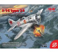 ICM 1:48 - I-16 type 24, WWII Soviet Fighter