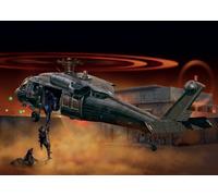 Italeri Model Kit UH-60A/MH-60 Black Hawk 1:48 Night Raid 2706