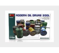 MiniArt Model Kit 1:48 – Modern Oil Drums (200L)
