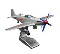 1:48 Scale For P51 Mustang Fighter Aircraft Model Die-cast Alloy Static Display Classic Keepsake(01)