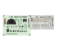 1:48 Seafire F.XVII SPACE for Airfix 3DL48147 Eduard