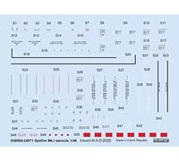 1/48 Spitfire MK.I Stencils (EDU)