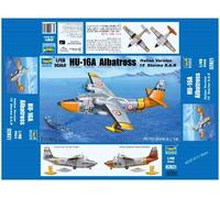 1:48 TRUMPETER KIT Albatross Italiano Hu-16A 15' Stormo S.A.R. TR02821IT Model
