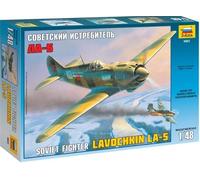 1:48 Zvezda La-5 Kit Z4803 Model