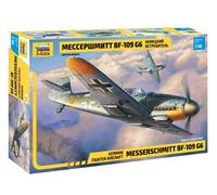 1:48 Zvezda Messerschmitt Bf-109 G6 Kit Z4816 Model