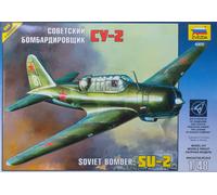Zvezda 4805 Su-2 (Sukhoi) /soviet reconnaissance aircraft and light bomber/ 1/48