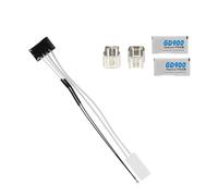 1. 48W/60W Ceramic Heater Thermistor & Mounting Clip for P1P P1S/X1C Printer Hotend Replacement Accessories Ceramic Heater Hotend Assembly