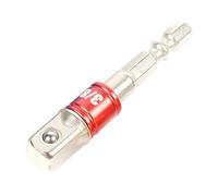 1 / 4in 3 / 8in 1 / 2in Socket to Drill Adapter Socket Adapter Extension Drill Extension Shank Bit Nut Driver Adapters