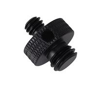 1 4in to 3 8in Male Thread Screw Adapter for Tripod | Aluminum Alloy, Rust , Anodized Smooth Surface, Fits Camera Cage, Removable Hex Wrench, Heavy Duty