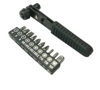 1 / 4Inch 90 Degree Right Angled Steel Ratchets Wrench Portable Screwdriver Sleeve Wrench Hand Tool for Home Garage Screwdriver Sleeve Hand Tool