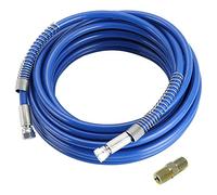 1/4Inch Airless Paint Spray Hose High Pressure Universal Paint Sprayer Flexible Fiber Tube 3300 (25FT, Blue)