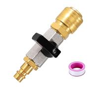 1 / 4inch Copper European Standard Air Hose Adapter Quick Releasing Coupling Air for Pneumatic Application Simple Hose Clip