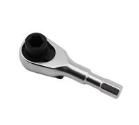 1/4inch Ratcheting Wrench 6.35mm Screwdriver Wrench Screwdriver Rod Quick Socket Hand Tool Hexagonal Pocket Size