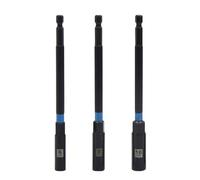 1/4inch Shank Hexagonal Nut Driver Wing Driver Socket 6-14mm Slot Wing Drill Bit for Eye Screws Hook Bolt Furniture Assembly Head