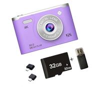 1. 4K 6400W Digital Camera With 8X Zoom & 800mAh Long-Lasting Battery For Outdoor Exploration Digital Camera