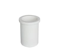 1-4KG Ceramic Shield Gold Melting Cup/Foundry Crucible for Induction Furnace Quartz Coat Metal Casting,Jewelry Making Tools(C.CC.4000B 4KG)