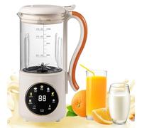 1.4L 8-in-1 Automatic Soy Milk Maker, Self-Cleaning Nut Milk Machine with 24H Timer, Quiet Operation, One-Touch LED Control for Almond Oat Drinks