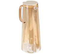 1.4l Glass Water Pitcher with Filter Lid, Tea Straining Beverage Jug | Smooth-grind Design for Brewing and Serving, Suitable for Hosts, Tea Lovers, Water, Ice Cubes and Parties