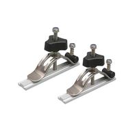 1.4M Circular Guide Rail Set Track Aluminum Guided Rails 2 Clamps Tracksaw Tools(Rail Clip)