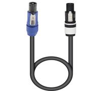 1.4m PowerCON Lead NAC3FCA to NAC3FXX Plug For Lighting and Amplifier Units