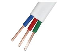 1-4m PVC Jacket Cable Hard Copper Or Soft Electrical Wires Power For Air Conditioning Water Heater 10 12 14 16 18 AWG(BVVB-3C-16 AWG,2m)