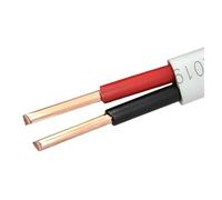 1-4m PVC Jacket Cable Hard Copper Or Soft Electrical Wires Power For Air Conditioning Water Heater 10 12 14 16 18 AWG(BVVB-2C-12 AWG,3m)