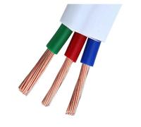 1-4m PVC Jacket Cable Hard Copper Or Soft Electrical Wires Power For Air Conditioning Water Heater 10 12 14 16 18 AWG(RVVR-3C-14 AWG,1m)