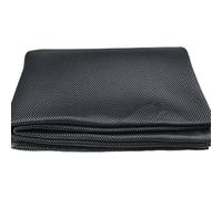 1.4m x 1m Premium Speaker Cloth - Professional Acoustic Mesh Fabric for KTV, Cinema & Hi-Fi Systems | Dustproof Black/Blue/White/Brown Cover | High-End Audio Engineering Material(Black)