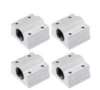 1/4pc SC8UU 8mm Linear Ball Beare Block Router SCS6UU 6mm SCS10UU 10mm SCS12UU 12 For CNC 3D Printer Optical Axis Shaft Rod XYZ(Scs8uu,4pcs)