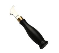 1/4pcs 1-2.5mm Leather Edge Creaser Leathercraft Creasing Tool Marking Craft Black Wood Handle Tools Hot Cold Press(1.5mm)