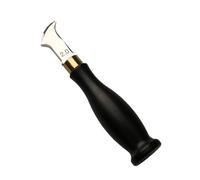 1/4pcs 1-2.5mm Leather Edge Creaser Leathercraft Creasing Tool Marking Craft Black Wood Handle Tools Hot Cold Press(2.0mm)
