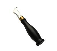 1/4pcs 1-2.5mm Leather Edge Creaser Leathercraft Creasing Tool Marking Craft Black Wood Handle Tools Hot Cold Press(2.5mm)