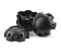 1 / 4Pcs 134mm(5.28in) Wheel Center Caps Hub Cover Hubcaps Compatible With Ultra Motorsports #89-9765 Vehicle Parts Car Modification(4Pcs Black)