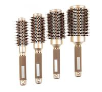 1/4PCS 25/32/45/53mm Round Hair Comb Hairdressing Curling Brushes Barrel Dryer Salon Tools(4PCS)