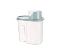 1/4Pcs Cereal Dry Food Storage Containers, 2 Sizes Large Capacity Plastic Cereal Containers Set Clear Food Storage Box with Cup for Flour Sugar Rice Snack Baking Supplies Pet Food