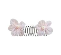 1/4Pcs Invisible Hair Comb Clips - Cute Cartoon Stretchable U-Shape Hair Holder, Flower Crowns HairClip, For Decorative Styling Women Girls Accessories, Strong Hold, For Bun, Bangs, Styling
