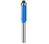 1-4pcs Set Of 6mm 1/4 Shank Blade Flush Trim Router Bit With Bearing For Wood Template Pattern Tungsten Carbide Milling Cutt(6.35X12.7mm)