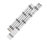 1/4TV LED Backlight Strip 9 Lamp Fit for LG 43" V16 ART3 2563 6916L-2563A 43uH6500 Lc430dgg LC430DUE Fj M1 A1 M2 43UH676V 43UH650V(4TV(24pcs))
