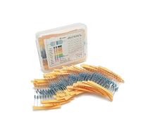 1/4W 30 values Metal Film Resistor assortment Kit 10R-1M Resistor Pack,50 values 1% Set of resistors 1R-10M DIY Assorted Kit CZAOINCU(500pcs-Without box)