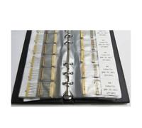 1/4W 5% 1R~4.7M Carbon Film 140valuesX10pcs=1400pcs Assorted Resistor Kit Pack Sample Book IDGTTLDF