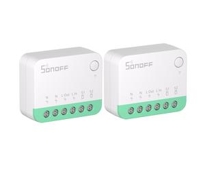 1-4x SONOFF MINIR4M WiFi Smart Light Switch Matter Enabled Apple Homekit Control