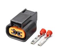 1/5/10/20/50/100 Sets 2 Pin Sensor Waterproof Plug Fog Lamp Automotive Male Female Connector PB625-02027(2p Female,20 sets)