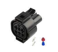 1/5/10/20/50 Sets 3 Hole 1H0 973 203 Automotive Electric Female Plug Connector Waterproof Cable dark Socket 1H0973203 Compatible With VW (Color : 3p female, Size : 1 SET_3P)
