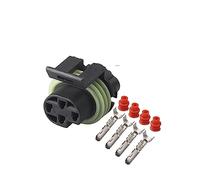 1/5/10/20/50/Sets 4 Pin Metri Pack 150 Sealed Auto Waterproof Female Connector 12065298 Sensor Electrical Plug(50 SETS_4P)
