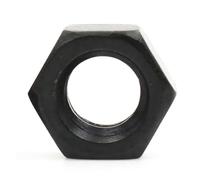 1/5/10/20/50pcs Black Oxide Carbon Steel Metric Hex Hexagon Nuts M2 M2.5 M3 M4 M5 M6 M8 M10 M12 M14 M16 M18 M20 M22 M24 M27(M27x1pc)